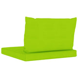 NNEVL Pallet Sofa Cushions 2 pcs Bright Green Fabric