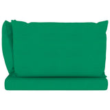 NNEVL Pallet Sofa Cushions 3 pcs Green Fabric
