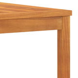NNEVL 3 Piece Garden Lounge Set with Cushion Solid Acacia Wood