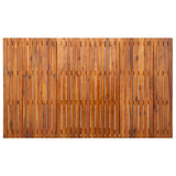 NNEVL 7 Piece Garden Dining Set Solid Acacia Wood