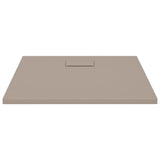 NNEVL Shower Base Tray SMC Brown 90x90 cm
