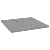 NNEVL Shower Base Tray SMC Grey 90x90 cm
