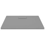 NNEVL Shower Base Tray SMC Grey 90x90 cm