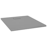 NNEVL Shower Base Tray SMC Grey 100x80 cm