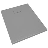 NNEVL Shower Base Tray SMC Grey 100x80 cm