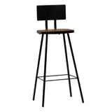 NNEVL 5 Piece Bar Set White