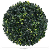 NNEVL Artificial Boxwood Balls 2 pcs 45 cm