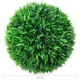NNEVL Artificial Boxwood Balls 2 pcs 38 cm