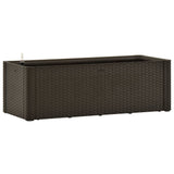 NNEVL Garden Raised Bed with Self Watering System Mocha 100x43x33 cm
