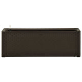 NNEVL Garden Raised Bed with Self Watering System Mocha 100x43x33 cm