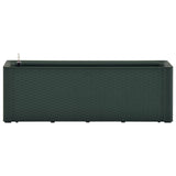 NNEVL Garden Raised Bed with Self Watering System Green 100x43x33 cm
