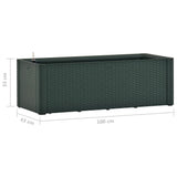 NNEVL Garden Raised Bed with Self Watering System Green 100x43x33 cm
