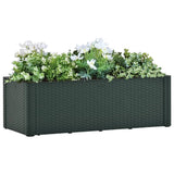 NNEVL Garden Raised Bed with Self Watering System Green 100x43x33 cm
