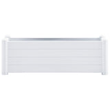 NNEVL Garden Raised Bed PP White 100x43x35 cm