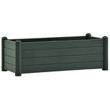NNEVL Garden Raised Bed PP Green 100x43x35 cm