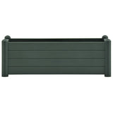 NNEVL Garden Raised Bed PP Green 100x43x35 cm