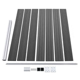 NNEVL Fence Panel WPC 175x146 cm Black