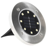 NNEVL Solar Ground Lights 8 pcs LED Lights RGB Colour