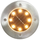 NNEVL Solar Ground Lights 8 pcs LED Lights RGB Colour