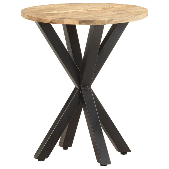 NNEVL Side Table 48x48x56 cm Solid Mango Wood