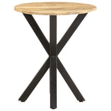 NNEVL Side Table 48x48x56 cm Solid Mango Wood