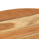 NNEVL Side Table 48x48x56 cm Solid Acacia Wood