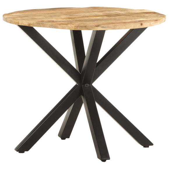 NNEVL Side Table 68x68x56 cm Solid Mango Wood