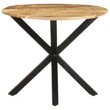 NNEVL Side Table 68x68x56 cm Solid Mango Wood
