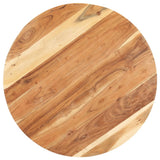 NNEVL Side Table 68x68x56 cm Solid Acacia Wood