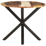 NNEVL Side Table 68x68x56 cm Solid Reclaimed Wood