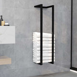 NNEVL Towel Rack Black 25x20x95 cm Iron
