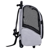 NNEVL Foldable Multipurpose Pet Trolley Grey