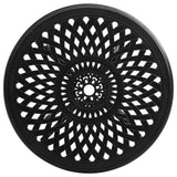 NNEVL Garden Table Black 78x78x72 cm Cast Aluminium