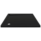 NNEVL Square ABS Shower Base Tray Black 90x90 cm