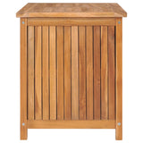 NNEVL Garden Storage Box 90x50x58 cm Solid Teak Wood