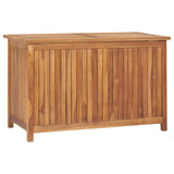 NNEVL Garden Storage Box 90x50x58 cm Solid Teak Wood