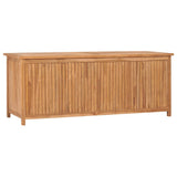 NNEVL Garden Storage Box 150x50x58 cm Solid Teak Wood