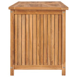 NNEVL Garden Storage Box 150x50x58 cm Solid Teak Wood