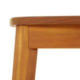 NNEVL 7 Piece Garden Dining Set Solid Wood Acacia