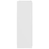 NNEVL Bathroom Mirror Cabinet White 62.5x20.5x64 cm Engineered Wood