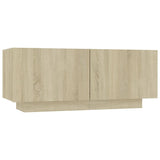 NNEVL TV Cabinet Sonoma Oak 100x35x40 cm Chipboard