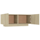 NNEVL TV Cabinet Sonoma Oak 100x35x40 cm Chipboard