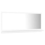 NNEVL Bathroom Mirror White 80x10.5x37cm Chipboard