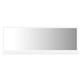 NNEVL Bathroom Mirror White 100cm Chipboard