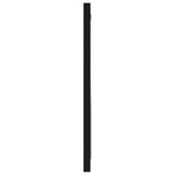 NNEVL Bathroom Mirror Black 40x1.5x37 cm Chipboard