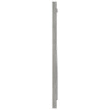 NNEVL Bathroom Mirror Concrete Grey 40x1.5x37 cm Chipboard
