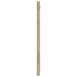 NNEVL Bathroom Mirror Sonoma Oak 80x1.5x37 cm Chipboard