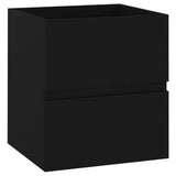 NNEVL Sink Cabinet Black 41x38.5x45 cm Engineered Wood