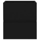 NNEVL Sink Cabinet Black 41x38.5x45 cm Engineered Wood