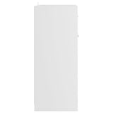 NNEVL Bathroom Cabinet White 60x33x80 cm Engineered Wood